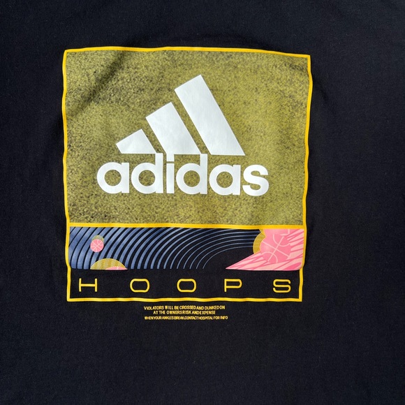 Adidas Future Hoops Short Sleeve T-Shirt - Picture 5 of 6